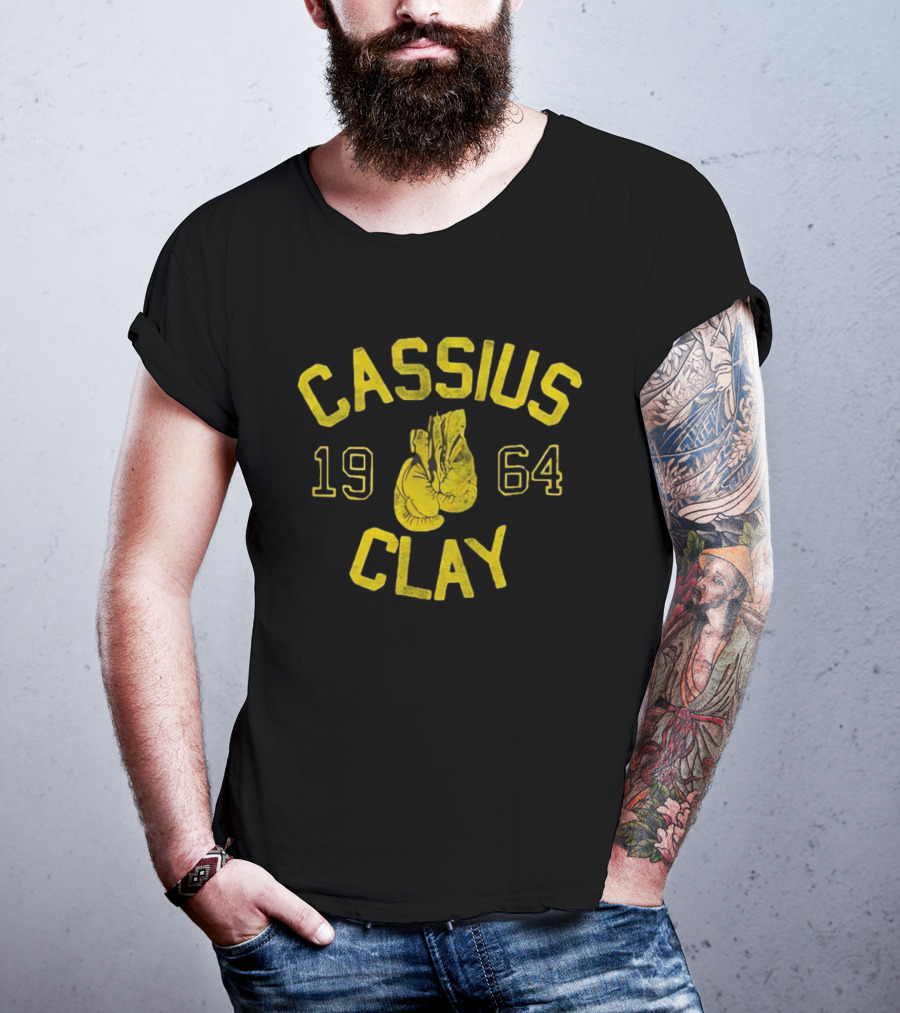 Cassius Clay 1964 Boxing Gloves T-Shirt