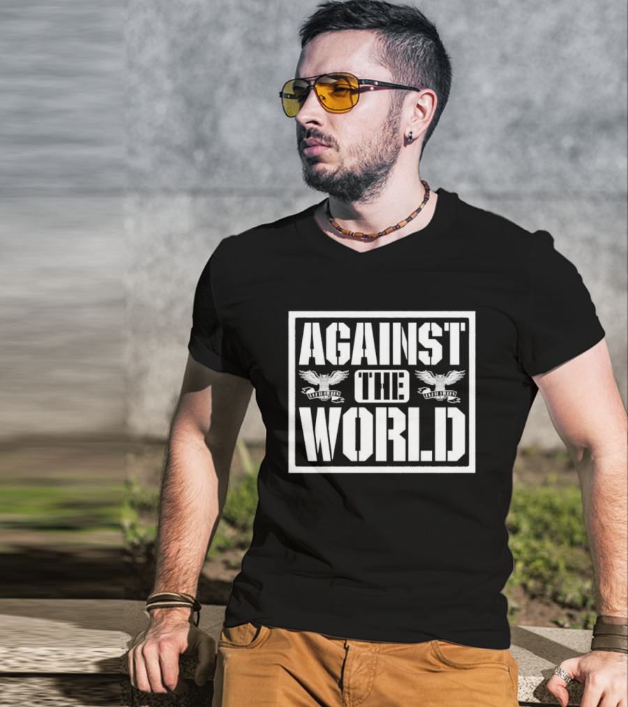 Against The World Death Riders T-Shirt