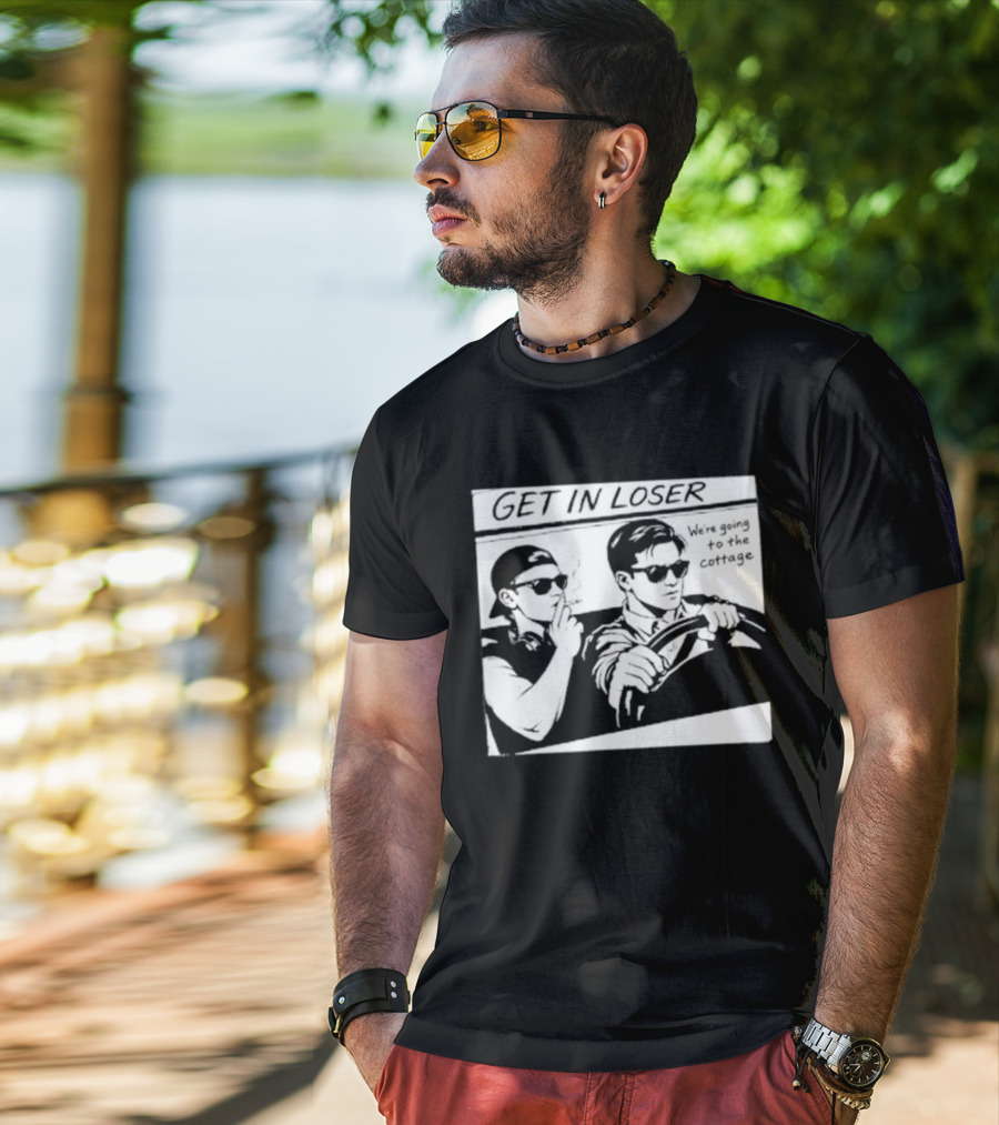 Get In Loser We're Going To The Cottage Heated Rivalry Comic T-Shirt