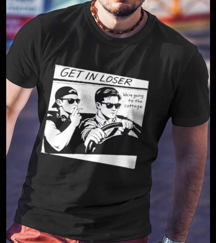 Get In Loser We're Going To The Cottage Heated Rivalry Comic T-Shirt