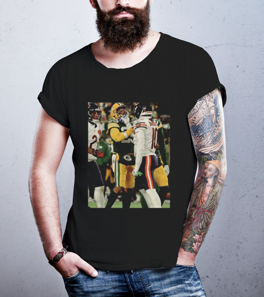 Luther Burden III Green Bay Pack Vs Chicago Bears Rivalry T-Shirt