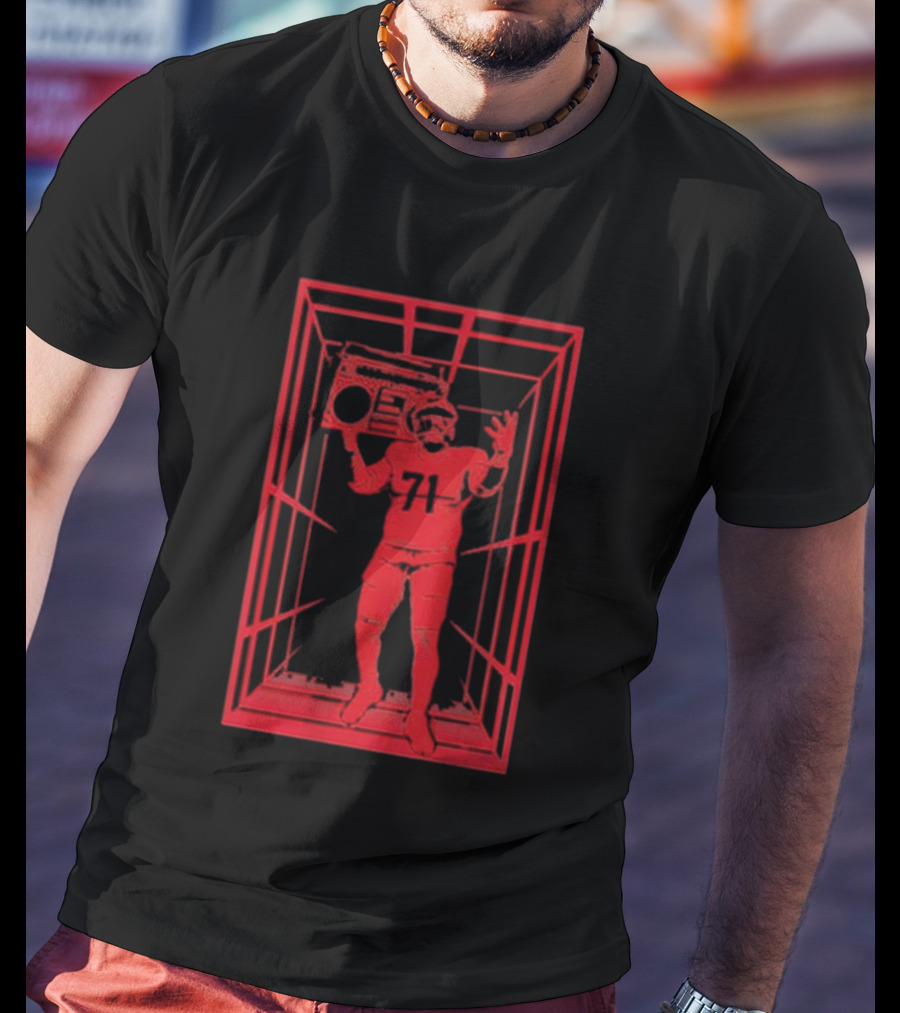 Trent Williams Bay Area Boomin San Francisco Football 71 Boombox T-Shirt