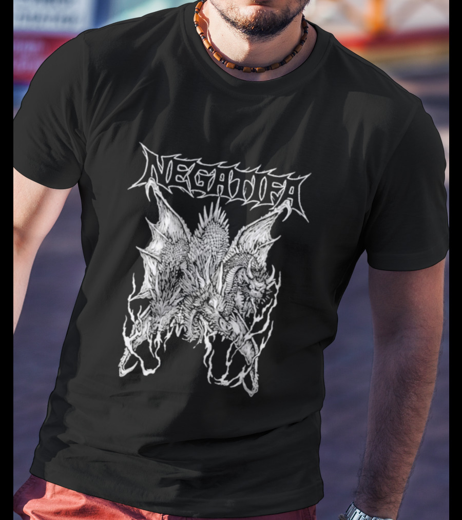 Negatifa Japan Tour 2026 Black Metal Concert T-Shirt