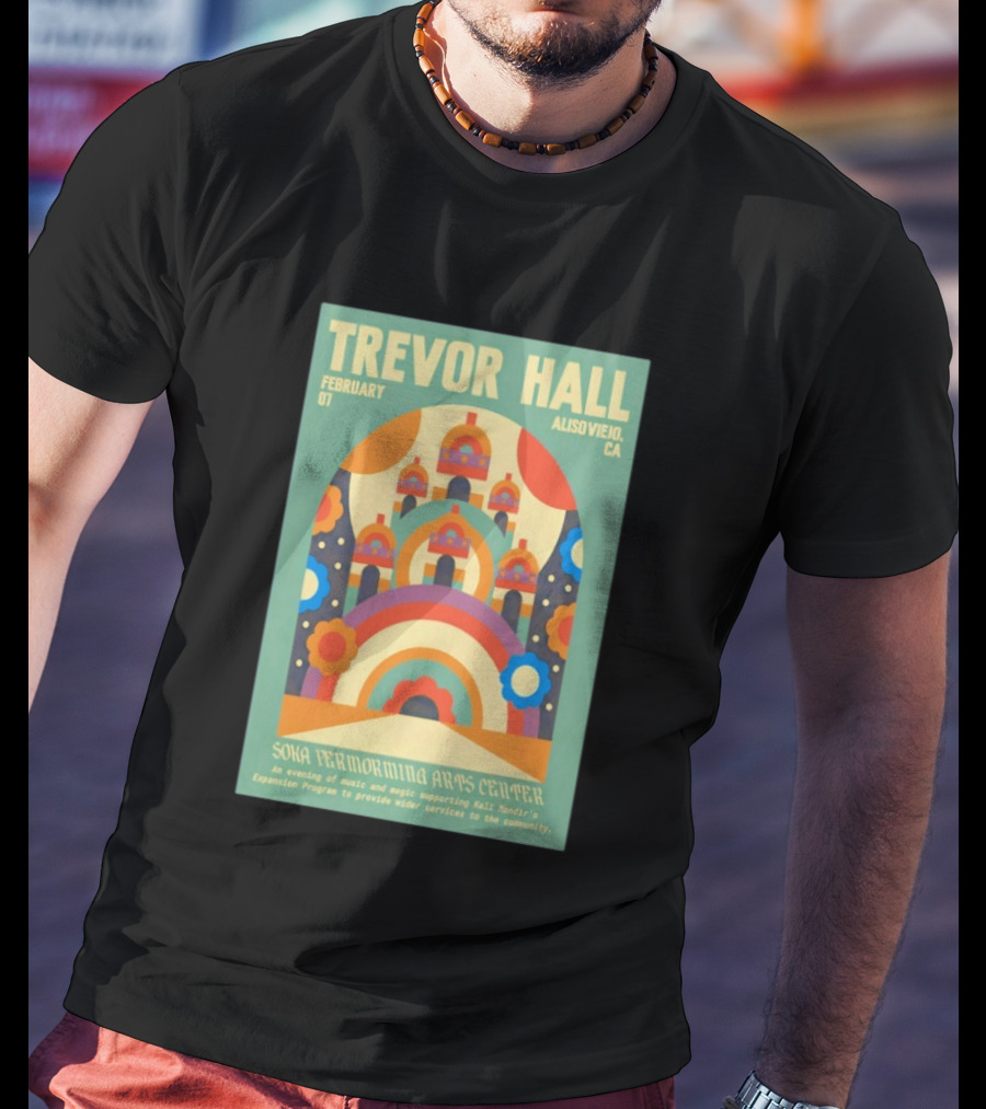 Trevor Hall February 7 2026 Aliso Viejo Soka Performing Arts Center T-Shirt