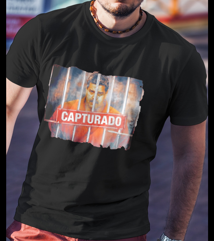 Nicolas Maduro Capturado Behind Bars Prison T-Shirt
