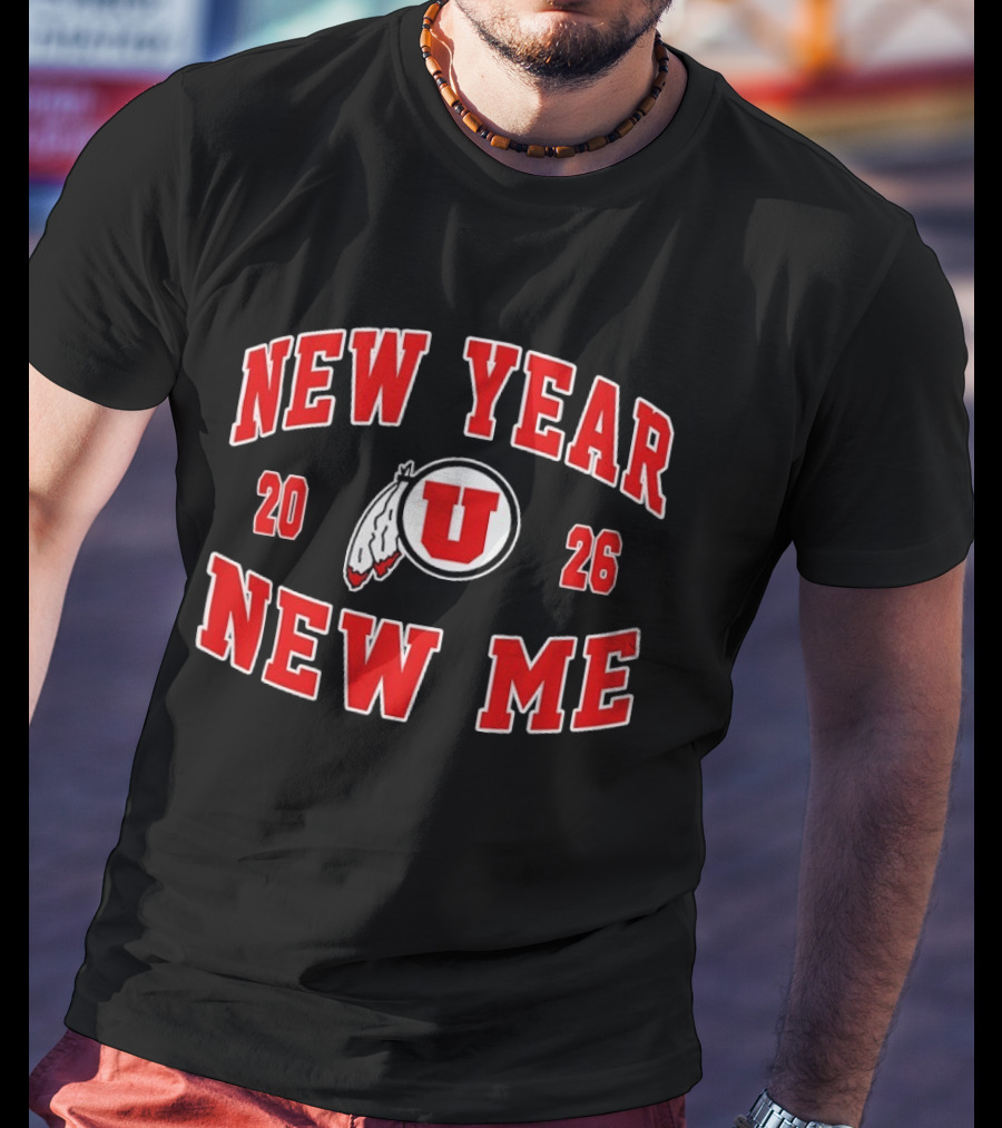 Utah Utes Football New Year New Me 2026 T-Shirt