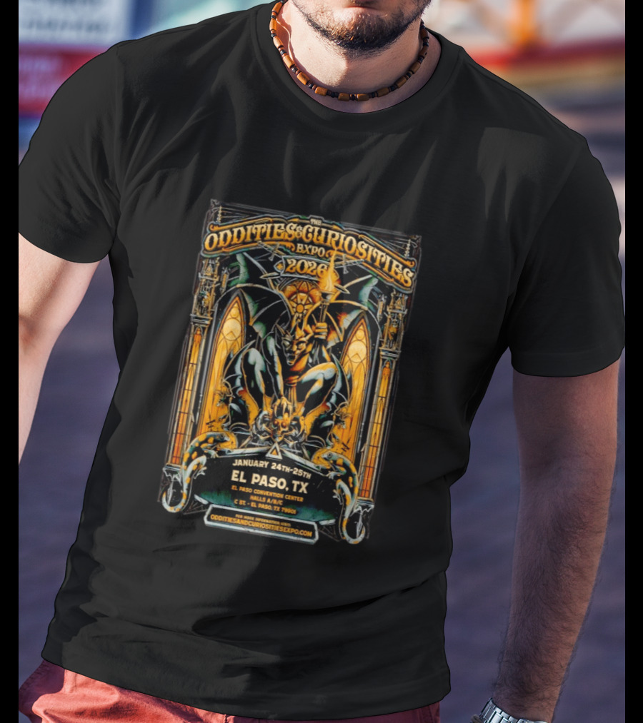 Oddities And Curiosities Expo 2026 El Paso Texas January 24th 25th Event Details T-Shirt