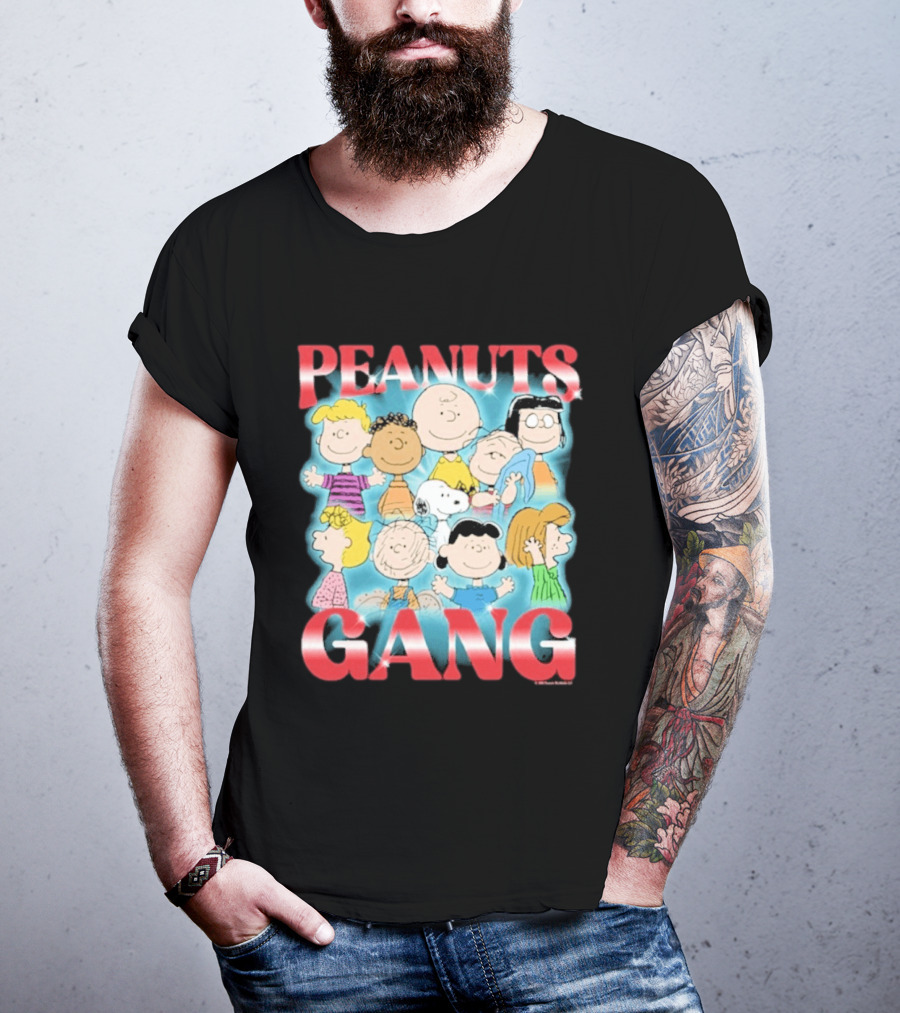Peanuts Gang Charlie Brown Snoopy Friends T-Shirt