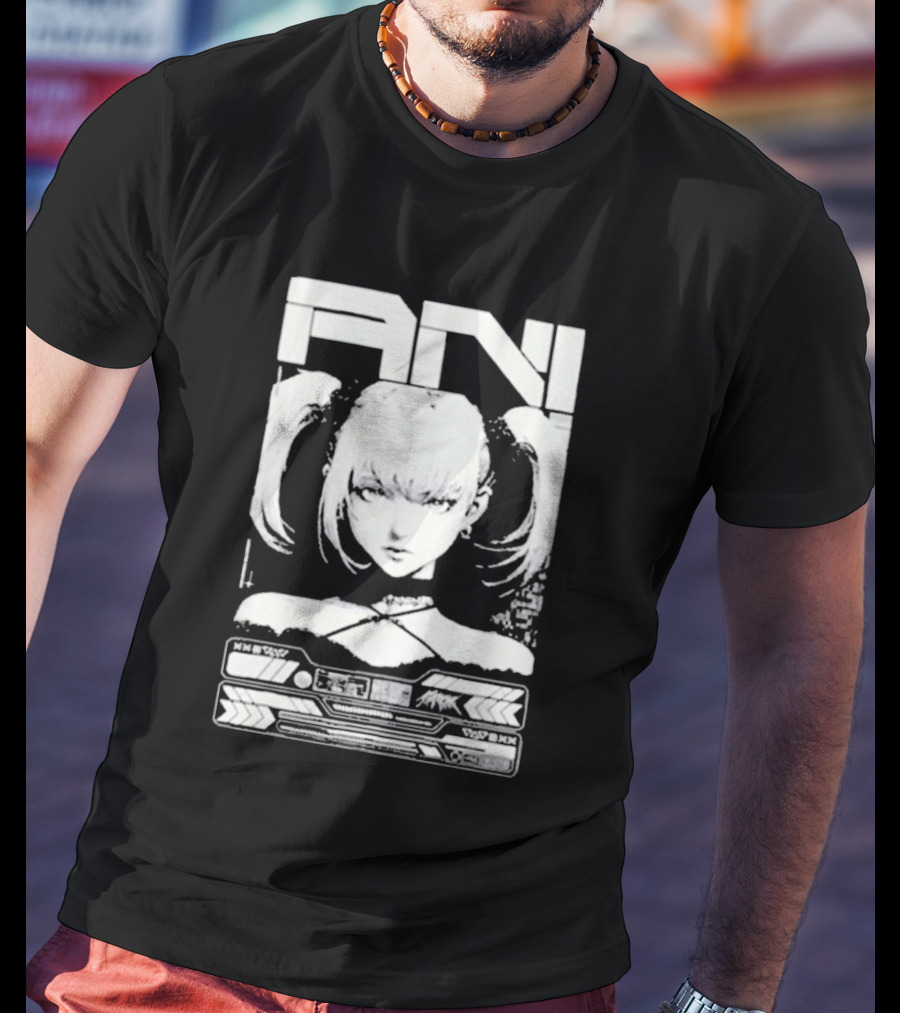 XAI ANI Dark Manga Futuristic Anime Aesthetic T-Shirt