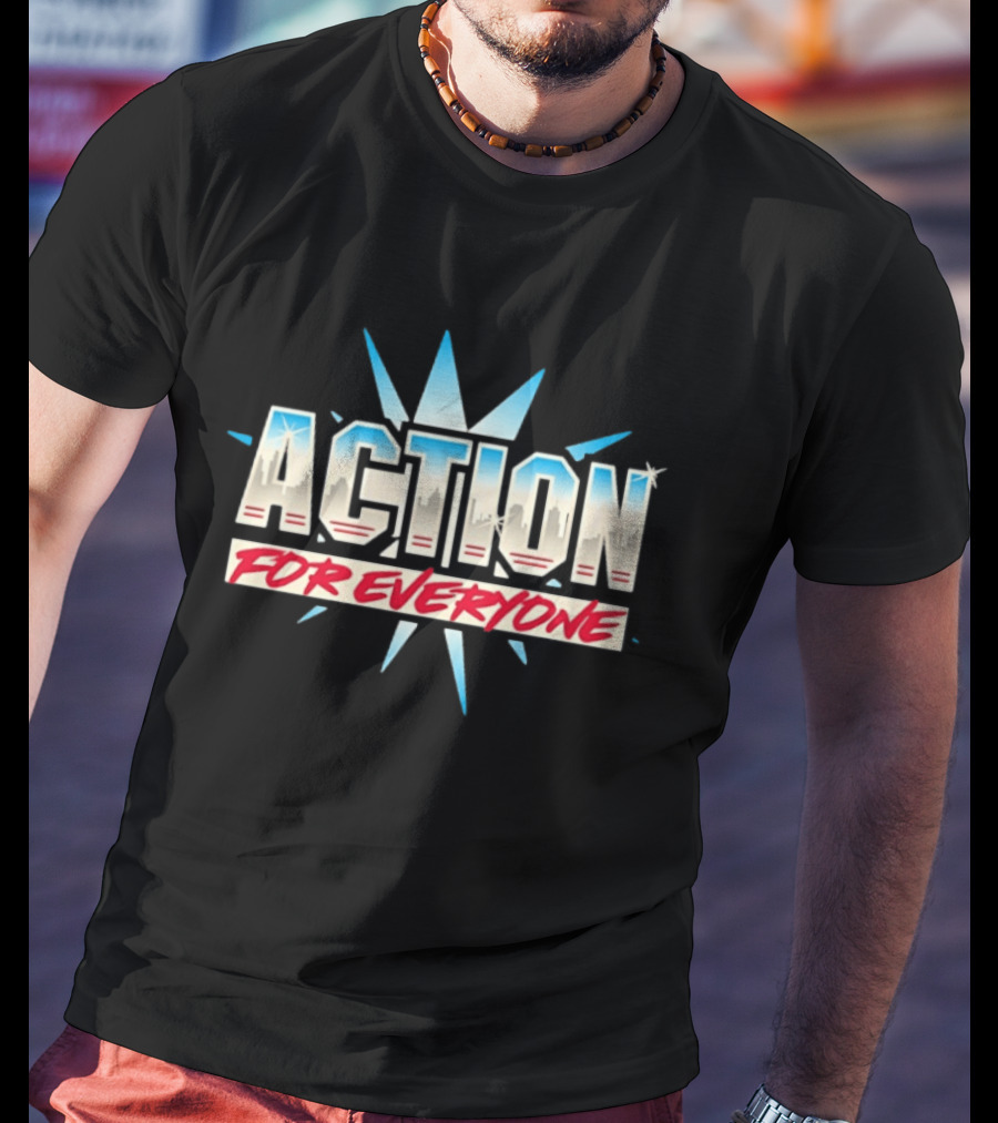 Action For Everyone Skyline Burst T-Shirt