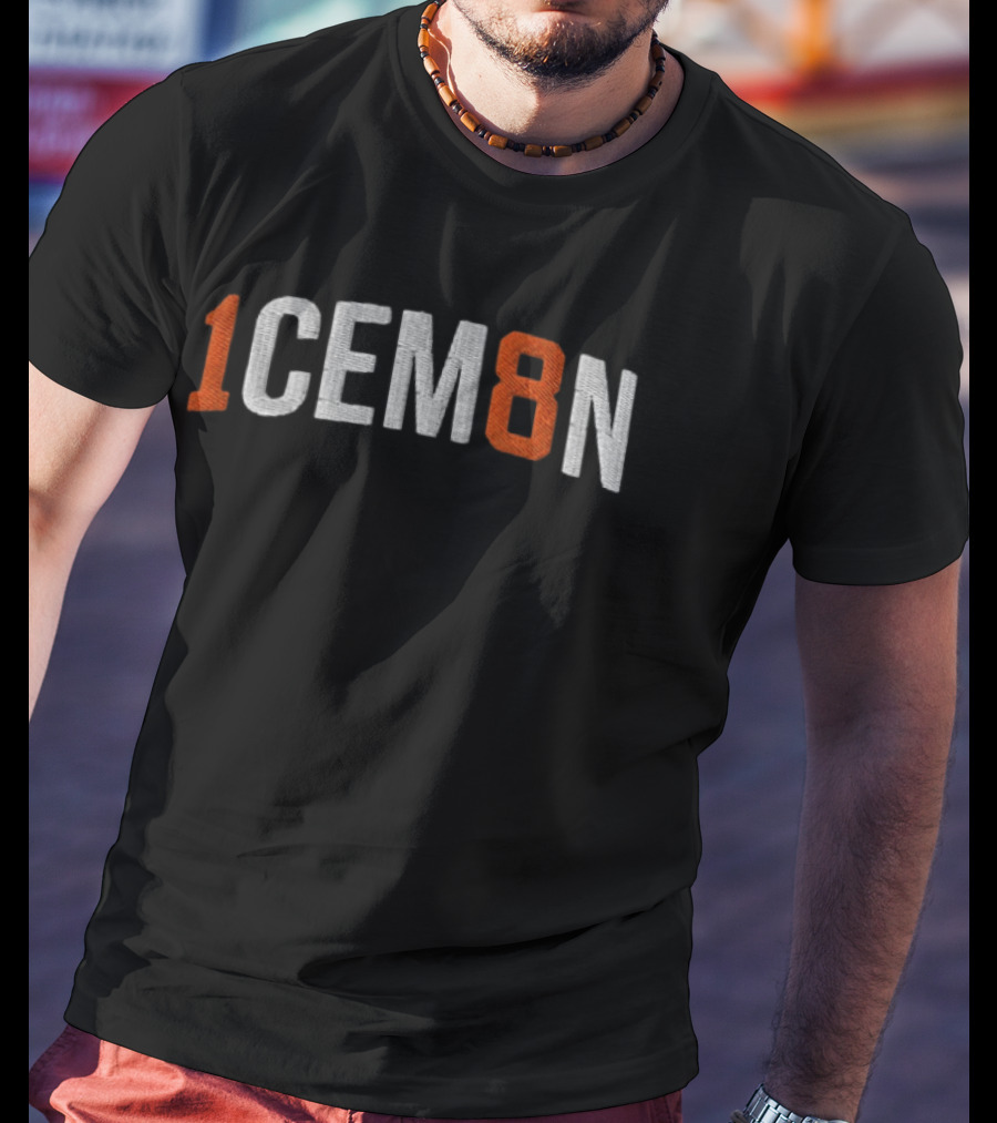 Iceman 1CEM8N Caleb Williams 18 Chicago Bears Da Bears Football Nickname T-Shirt