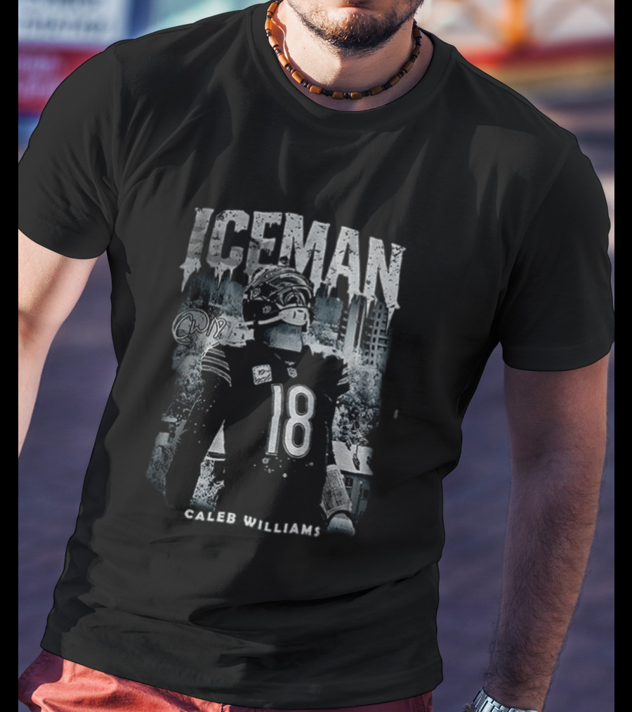 Caleb Williams Iceman Chicago Bears Football Game Day Fan Favorite T-Shirt