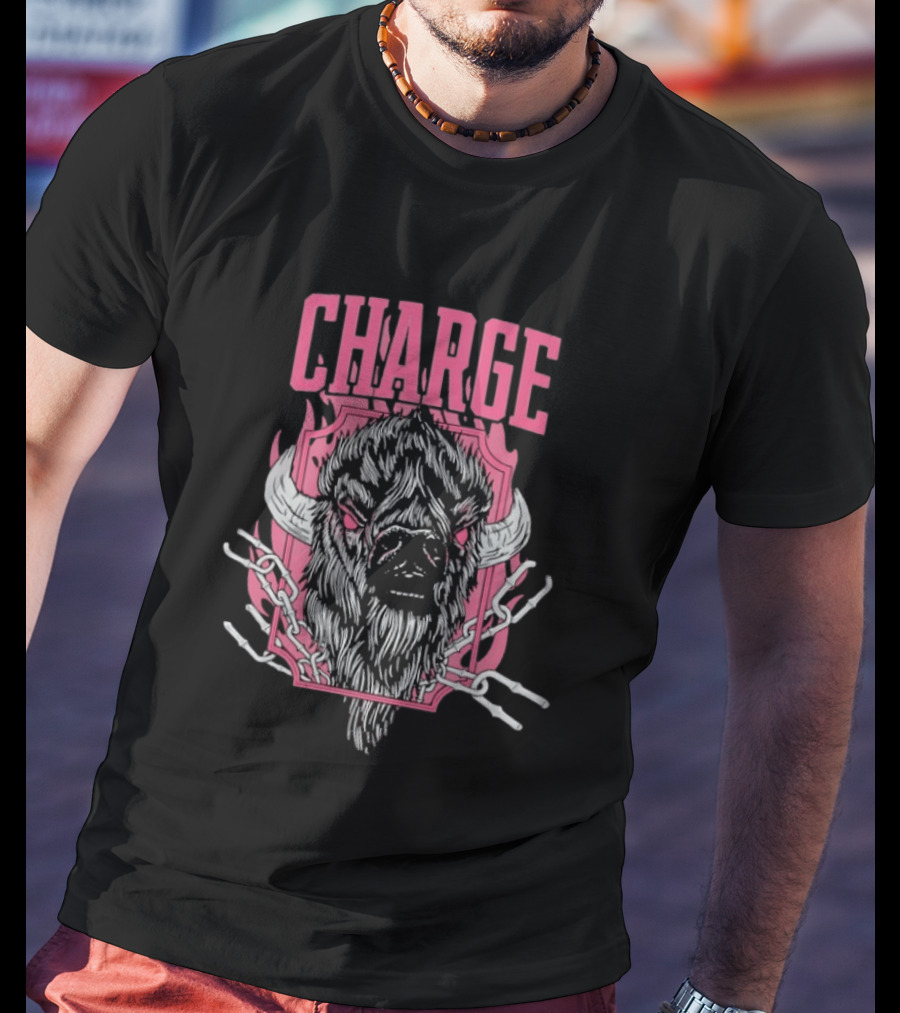 Charge Buffalo Lightning Chains T-Shirt