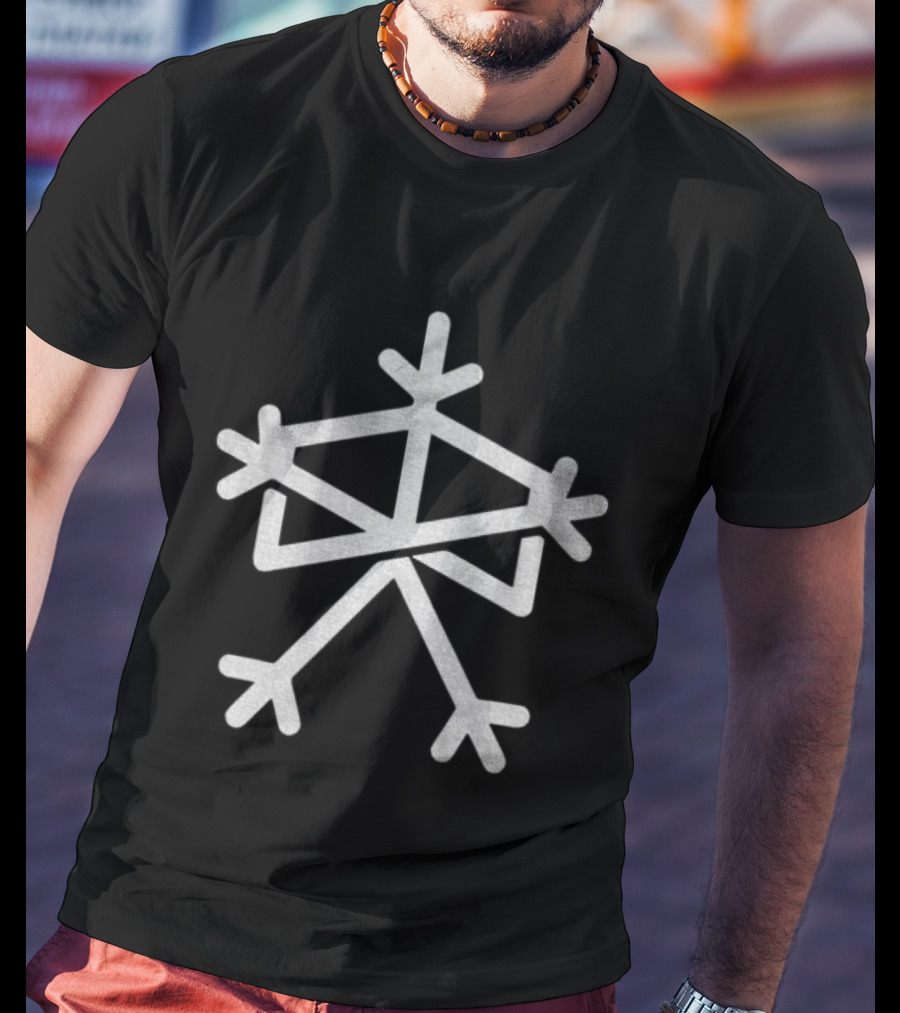 Caleb Williams Iceman Chicago Bears Football Snowflake T-Shirt