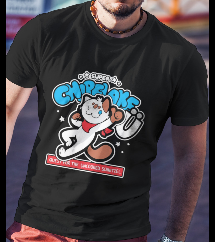 Chipflake Super Chipflake Ü Quest For The Uncooked Schnitzel T-Shirt