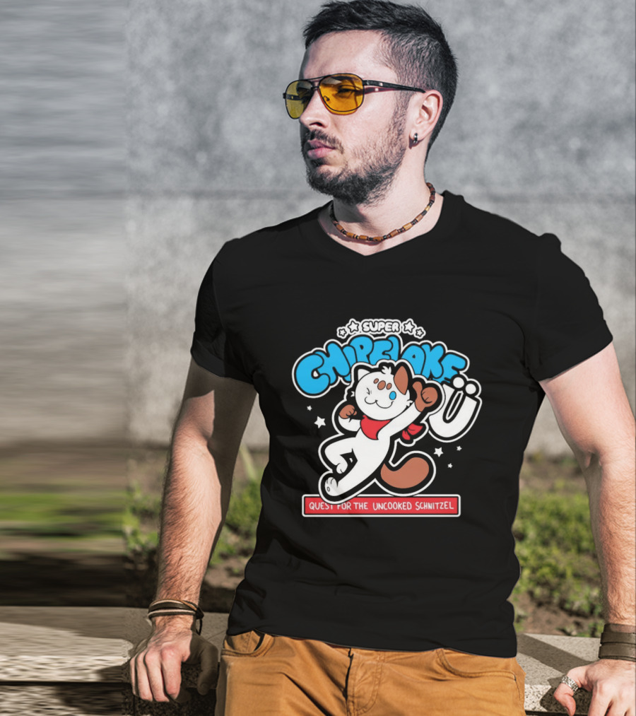 Chipflake Super Chipflake Ü Quest For The Uncooked Schnitzel T-Shirt