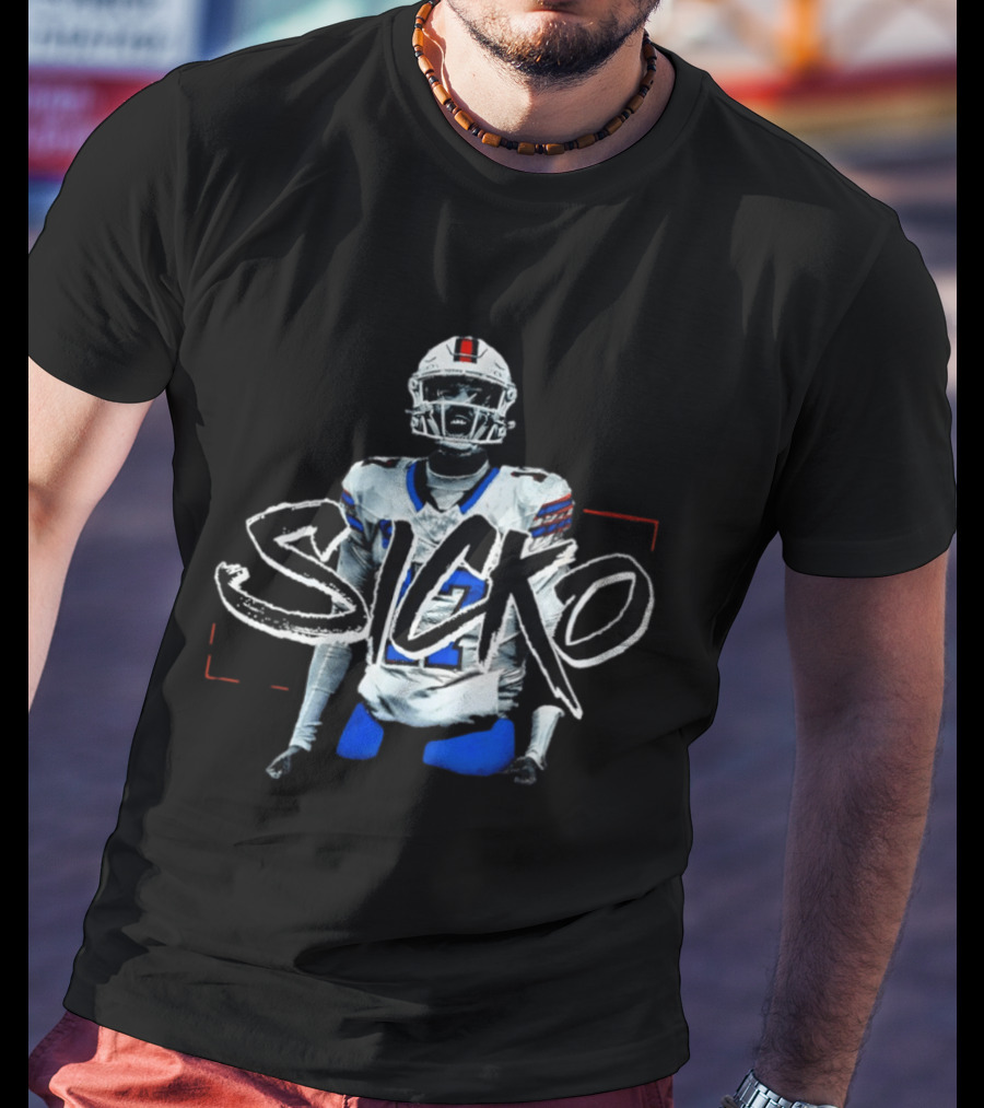 Josh Allen Sicko Buffalo Bills Football Player T-Shirt