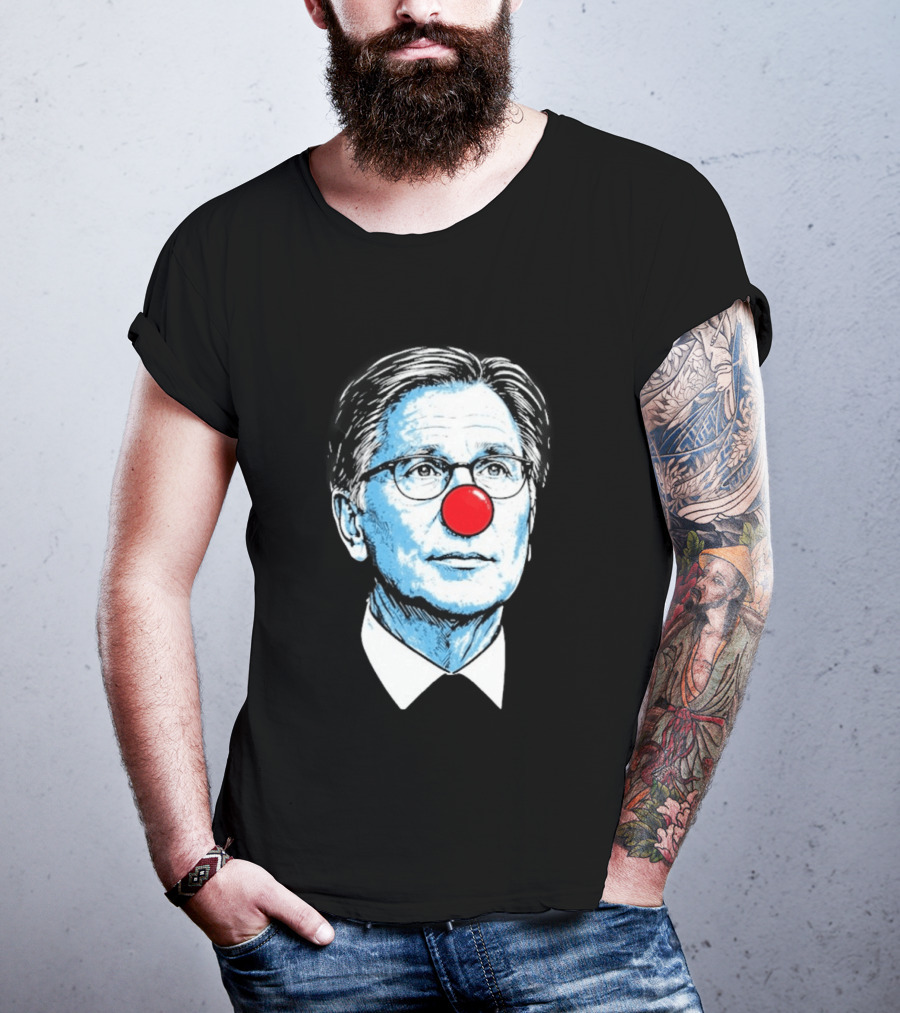 Craig Breslow Clown Portrait Red Nose T-Shirt
