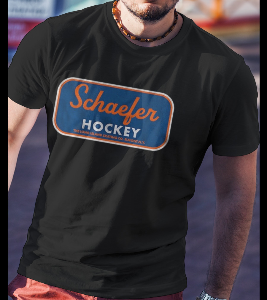 Schaefer Hockey The Long Island Skating Co Elmont N.Y. T-Shirt