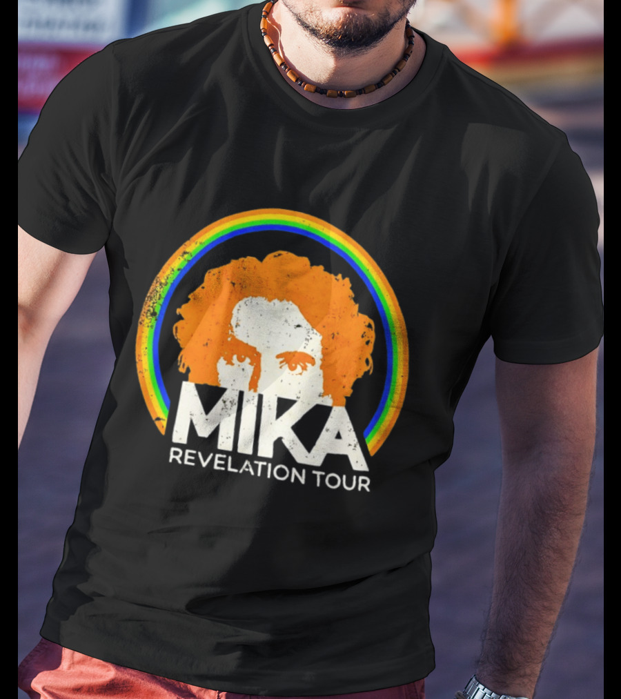Mika Revelation Tour Rainbow T-Shirt