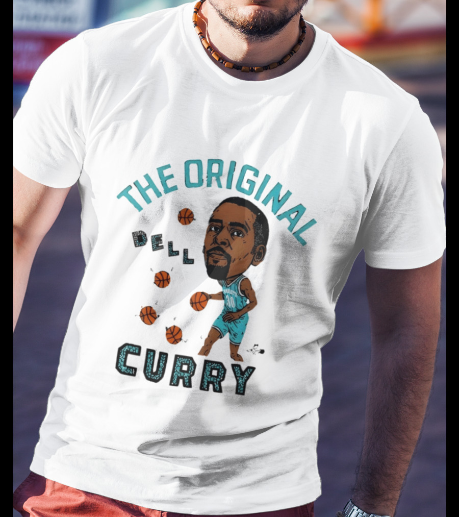 The Original Dell Curry Charlotte Hornets T-Shirt