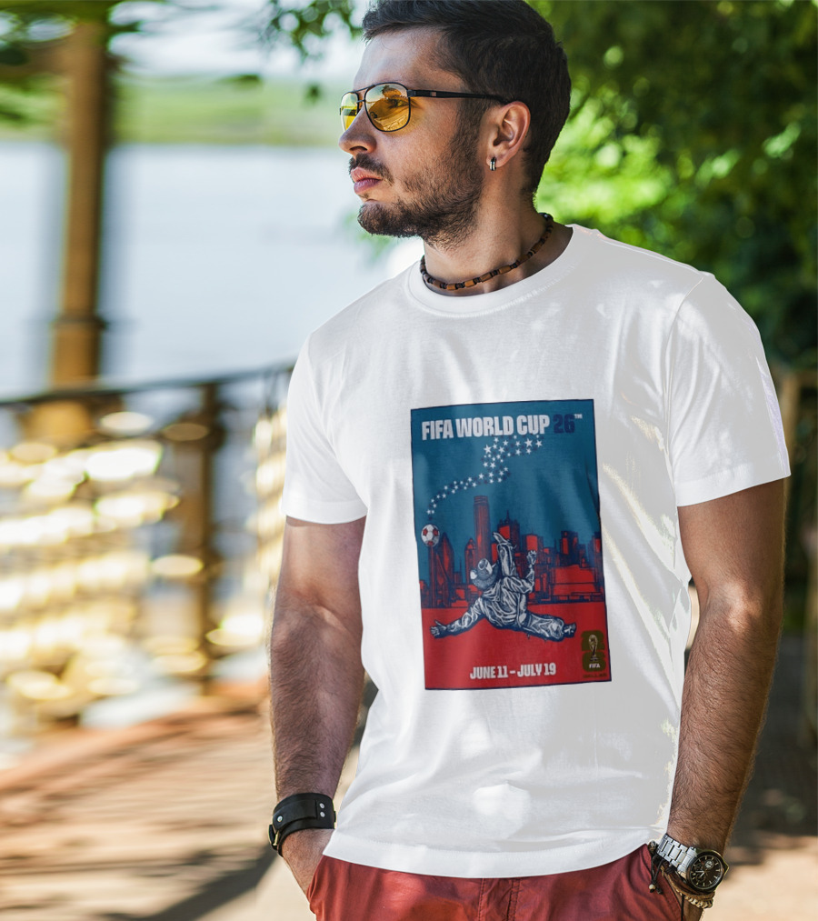 FIFA World Cup 2026 Dallas Cowboy June 11 July 19 T-Shirt