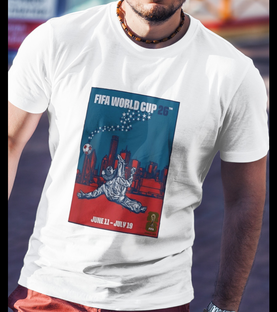 FIFA World Cup 2026 Dallas Cowboy June 11 July 19 T-Shirt