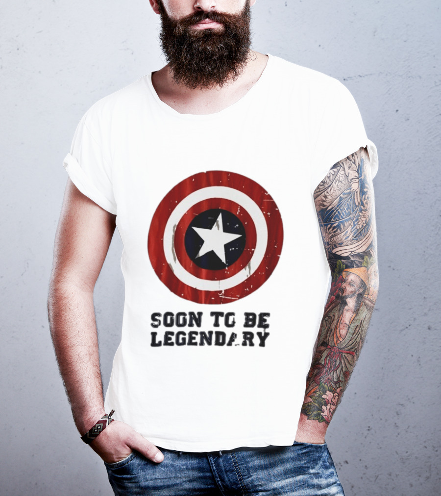 Captain America Shield Soon To Be Legendary Marvel T-Shirt