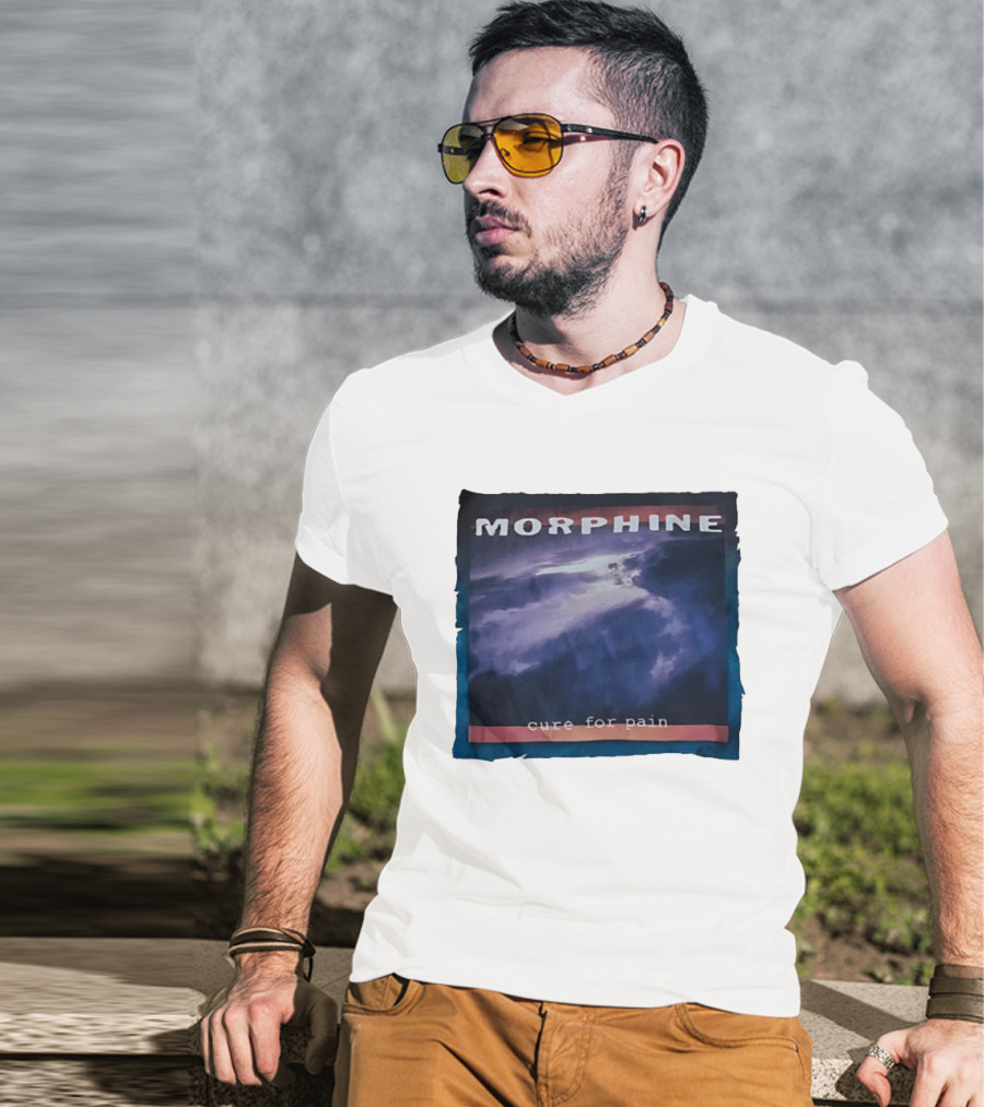 Morphine Cure For Pain Cloudy Sky T-Shirt