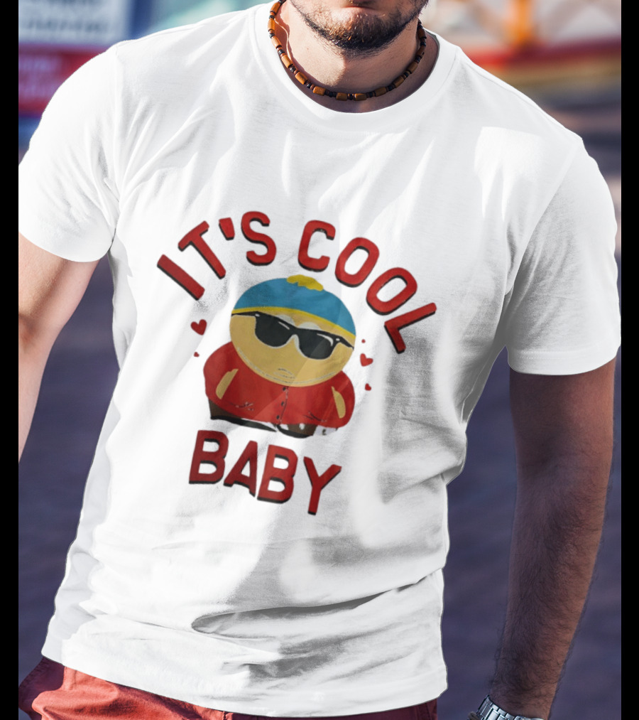 South Park It's Cool Baby Cartman Sunglasses T-Shirt