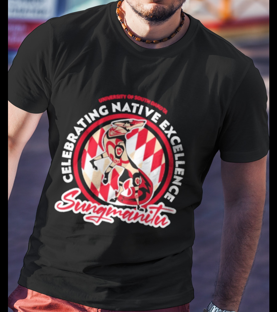Celebrating Native Excellence Sungmatitu 2026 Native American Heritage T-Shirt