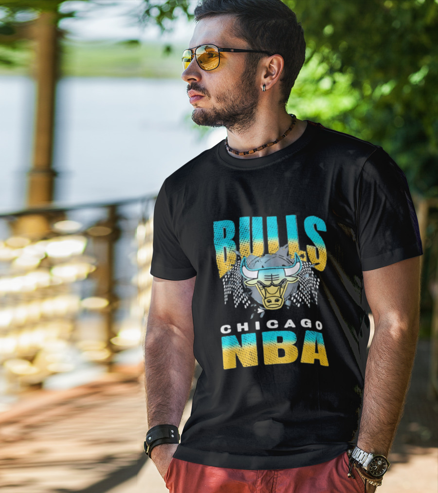 Chicago Bulls NBA Head Bull T-Shirt