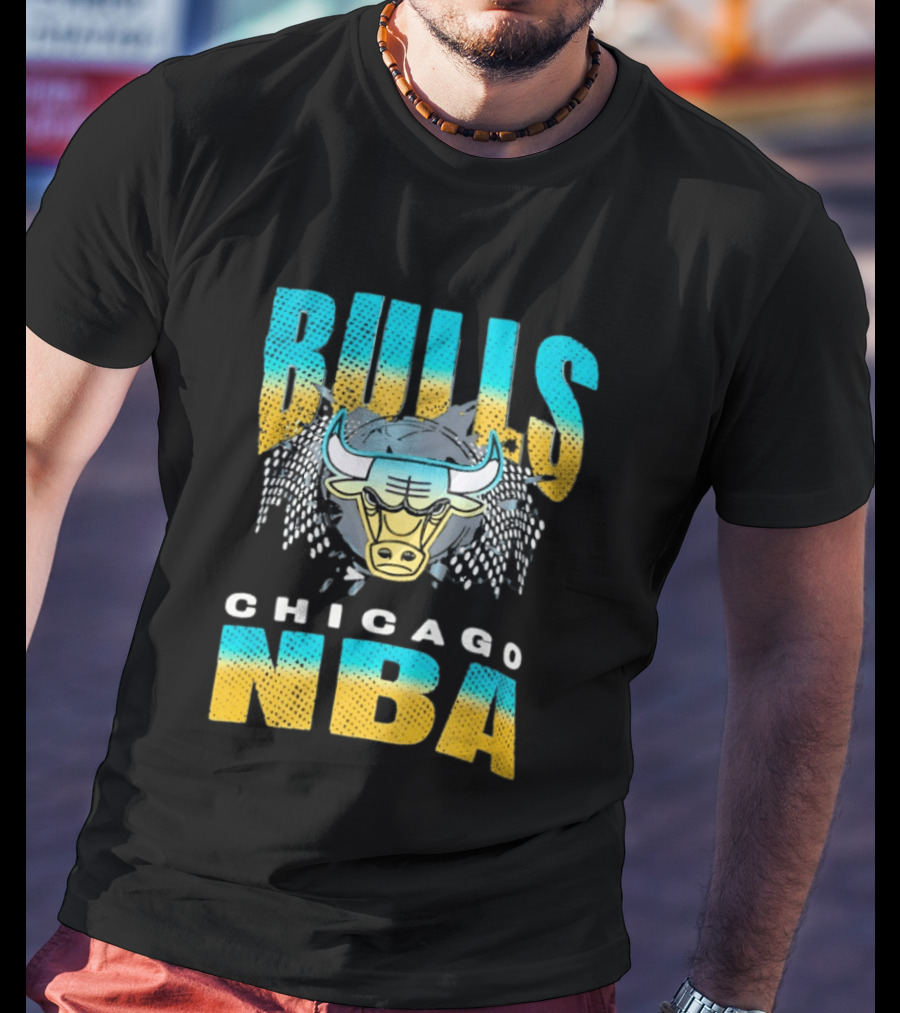 Chicago Bulls NBA Head Bull T-Shirt