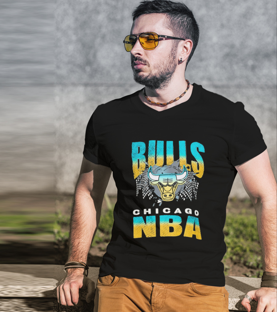 Chicago Bulls NBA Head Bull T-Shirt