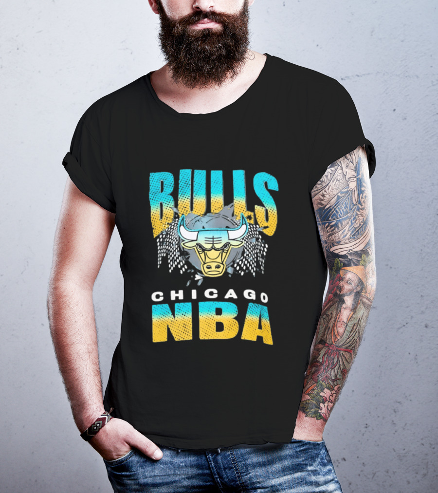 Chicago Bulls NBA Head Bull T-Shirt