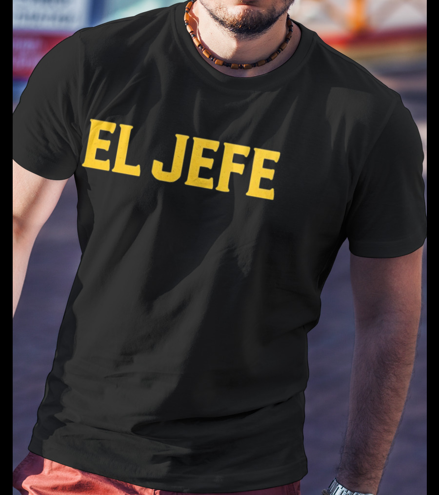 El Jefe Bold Yellow T-Shirt