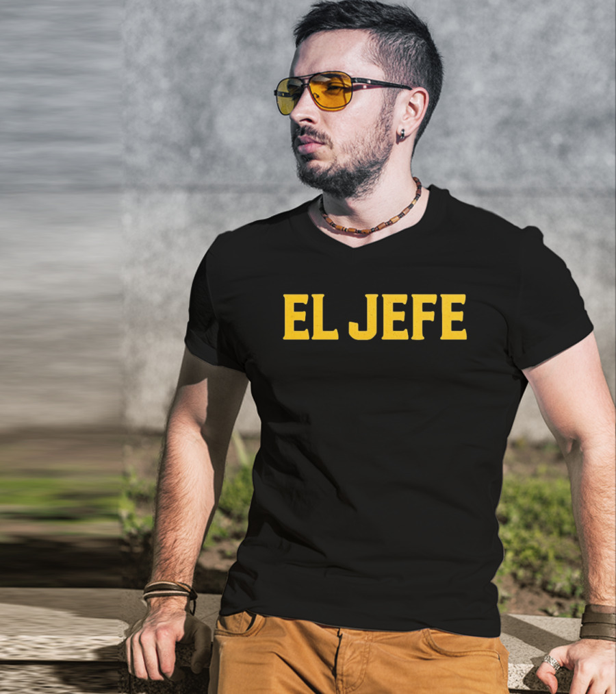 El Jefe Bold Yellow T-Shirt