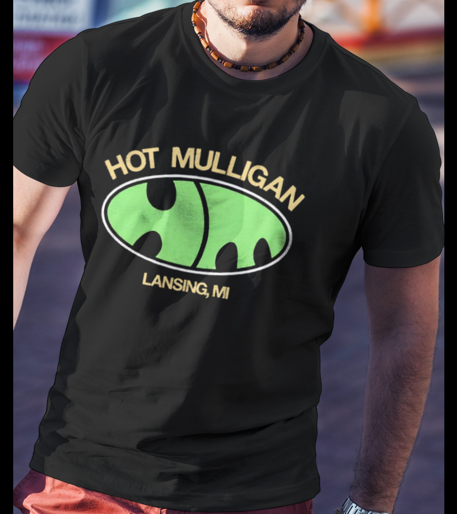 Hot Mulligan Bubble Logo Lansing MI Tour T-Shirt