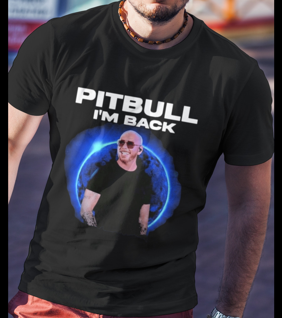 Pitbull I'm Back North America Tour Music Event T-Shirt