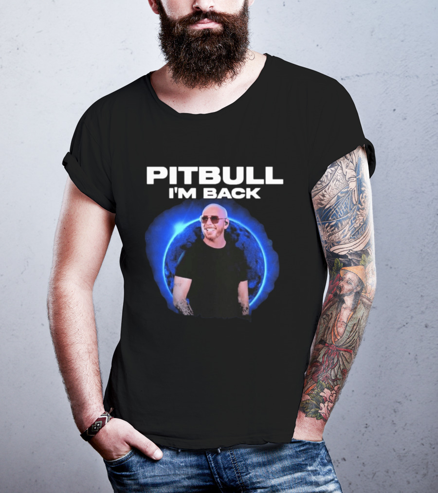 Pitbull I'm Back North America Tour Music Event T-Shirt
