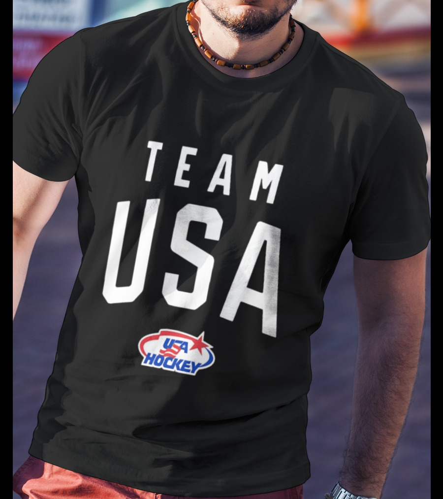 Team USA Hockey USA Hockey Logo Star T-Shirt