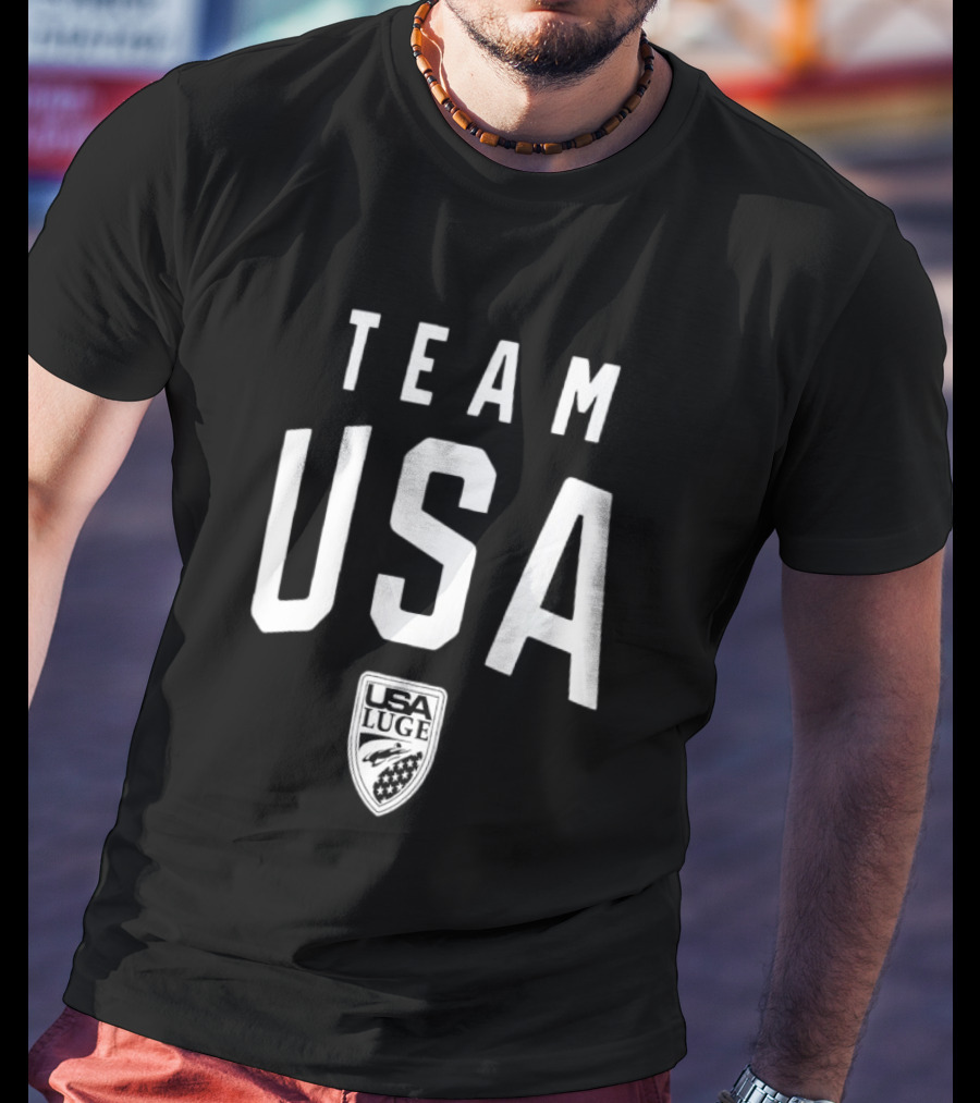 Team USA Luge Winter Sports T-Shirt