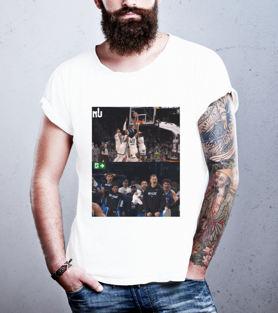 Anthony Black Dunk Against Memphis Grizzlies Magic Reaction T-Shirt