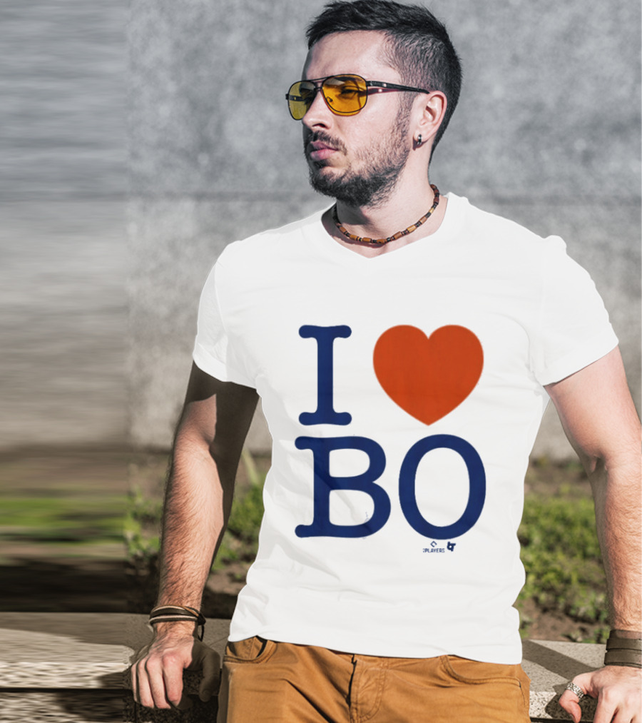 I Heart Bo Bichette Fan Apparel MLB Toronto Baseball T-Shirt