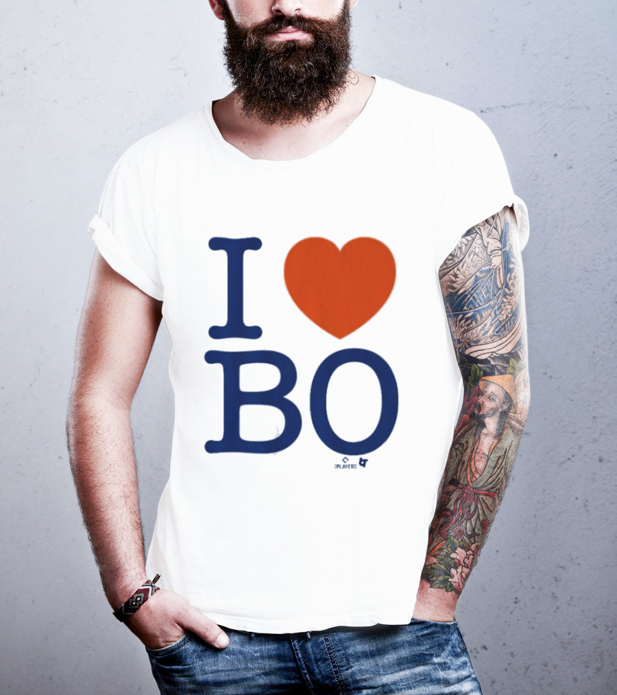 I Heart Bo Bichette Fan Apparel MLB Toronto Baseball T-Shirt