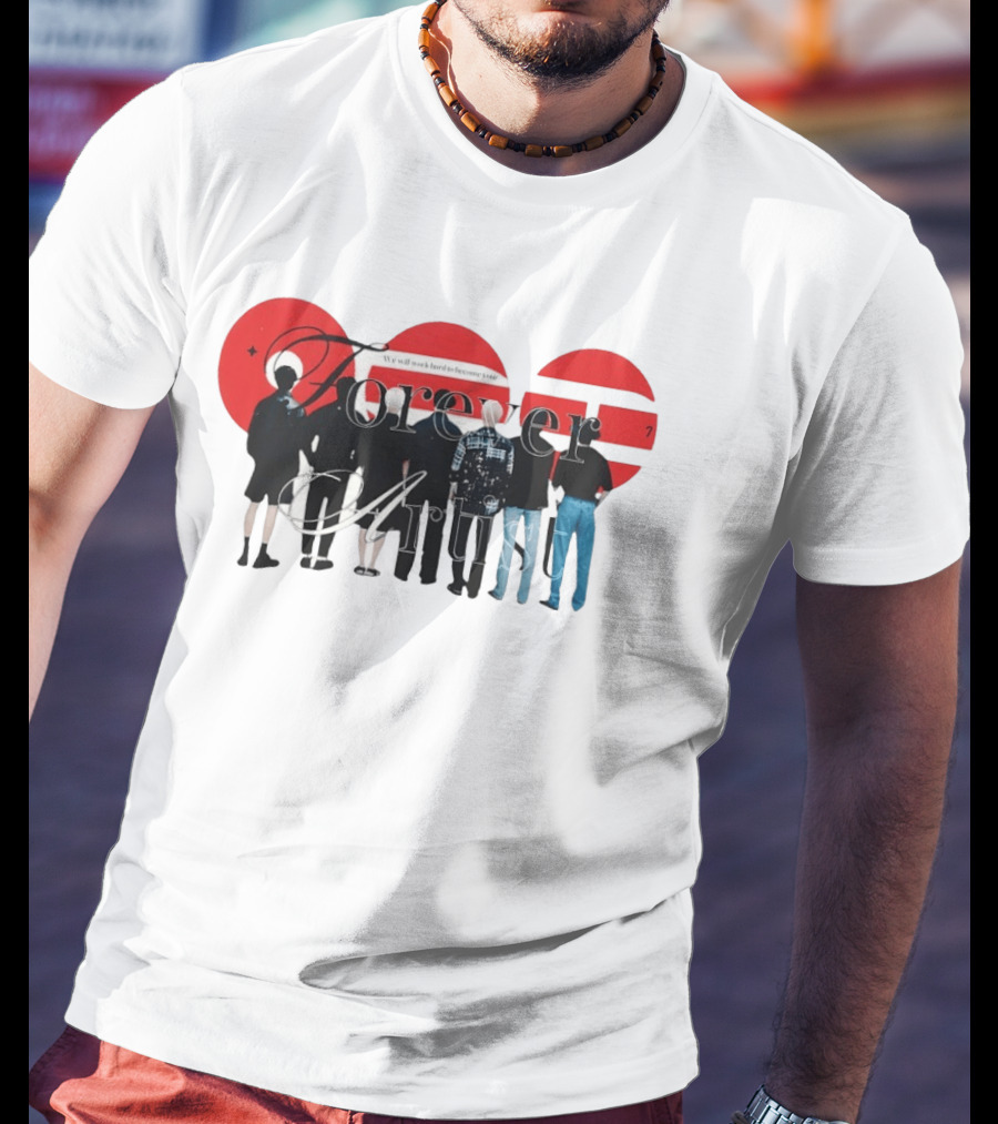 BTS OT7 2026 Comeback We Will Work Hard To Become Your Forever Artist T-Shirt