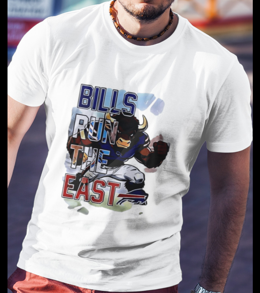 Bills Run The East Buffalo Bills 2025 Wild Card Weekend T-Shirt