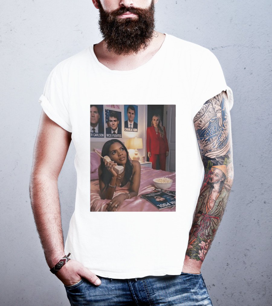 Candace Owens Phone Call Tucker Carlson Nick Fuentes Charlie Kirk S T-Shirt