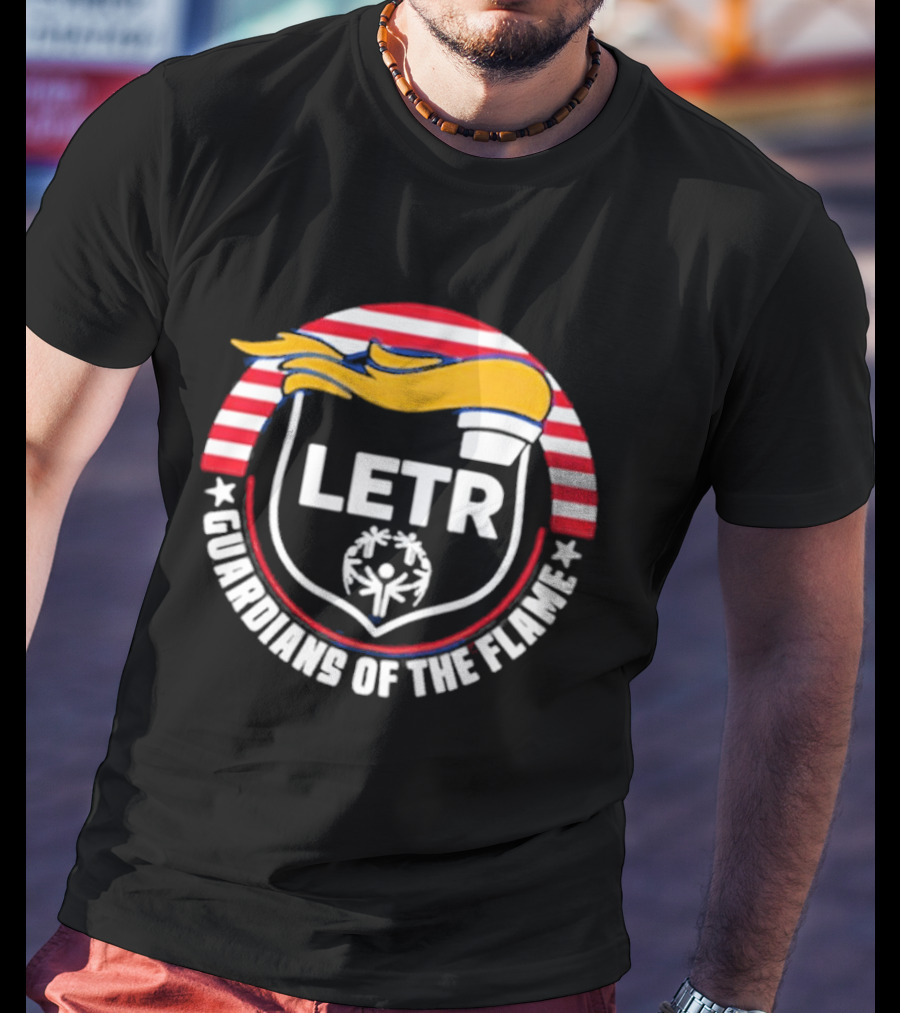 2026 LETR Guardians Of The Flame Law Enforcement Torch Run T-Shirt