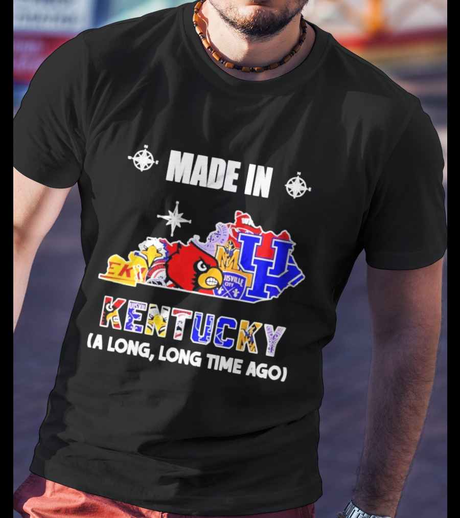 Made In Kentucky UK Louisville City Cardinals Long Time Ago T-Shirt